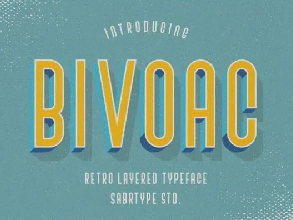 Bivoac Display font