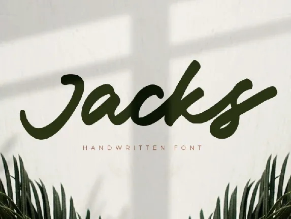 Jacks font