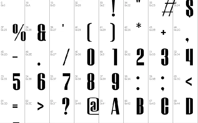 Kinghose font