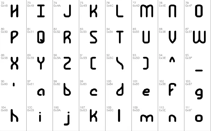 Rambling BRK font