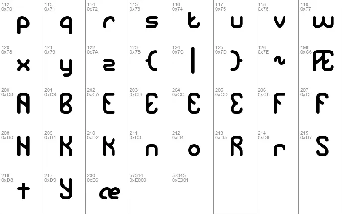 Rambling BRK font