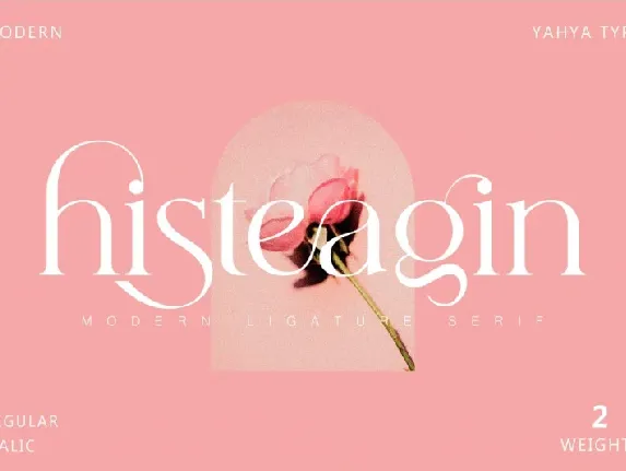 Histeagin Serif font