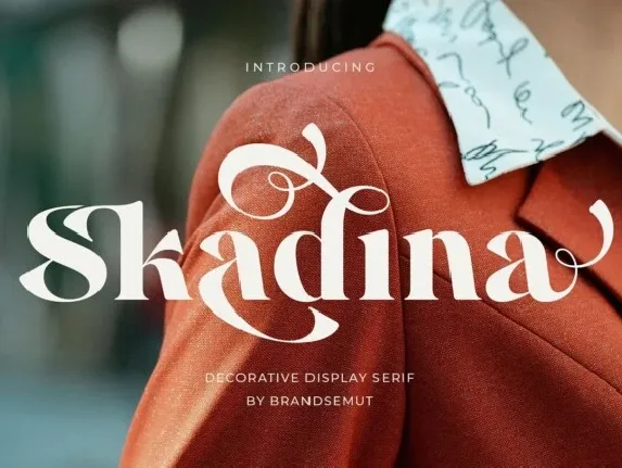 Skadina font