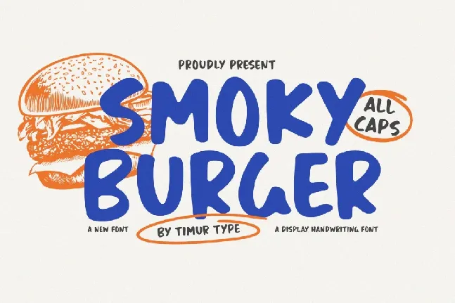 Smoky Burger font