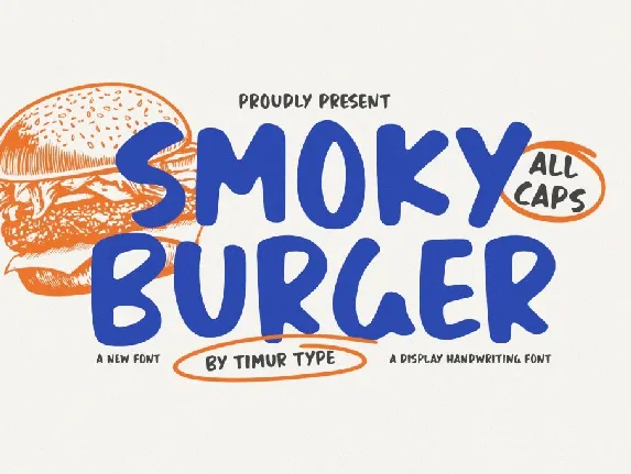 Smoky Burger font