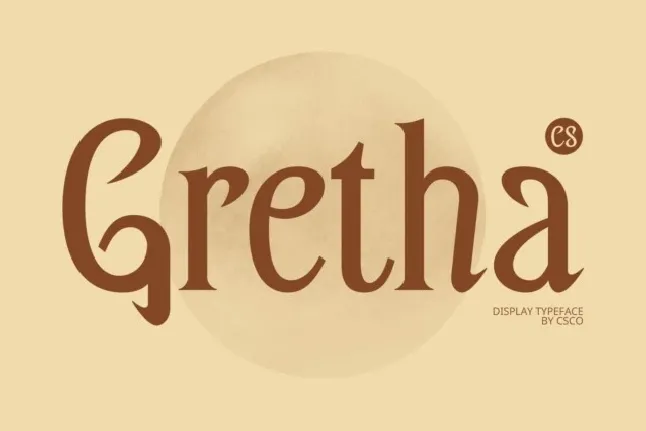 CS Gretha font