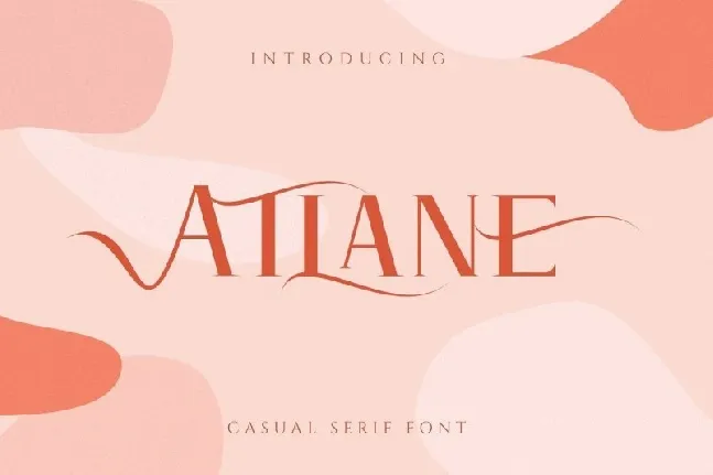 Atlane Casual Serif font