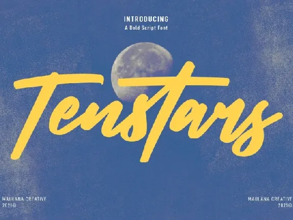 Tenstars font