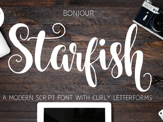 Starfish font