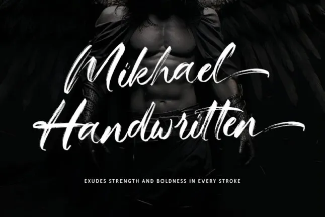 Mikhael Handwritten font