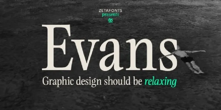 Evans Family font