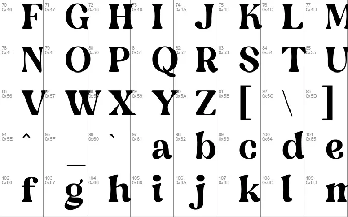 Bagrile font