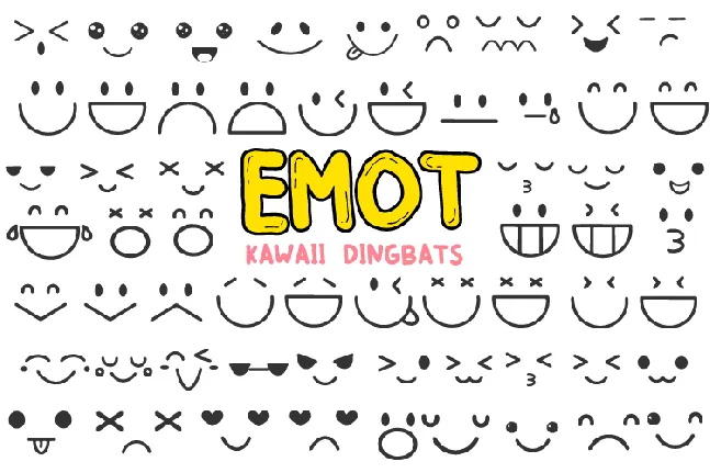 Emot font