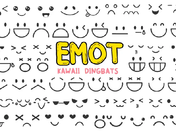 Emot font