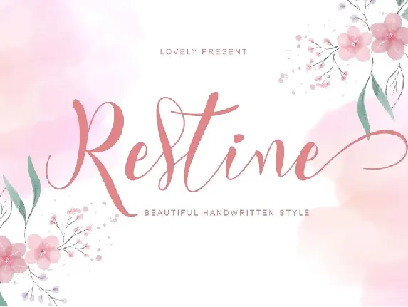 Restine font