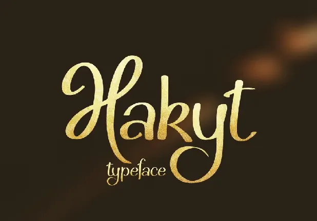 Hakyt font