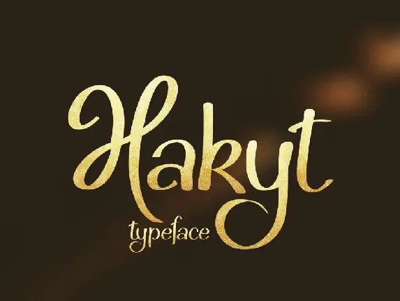 Hakyt font