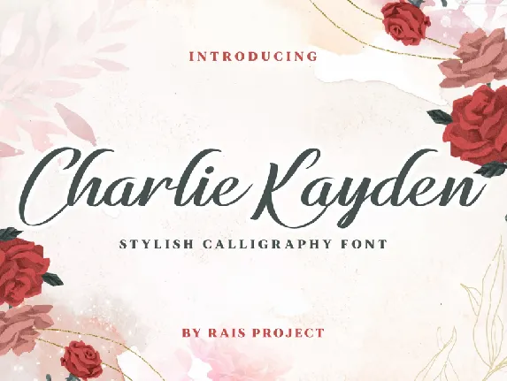 Charlie Kayden font