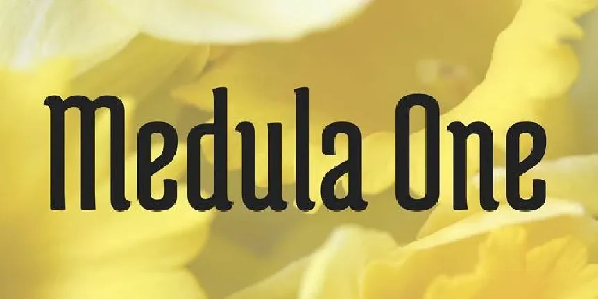 Medula One font