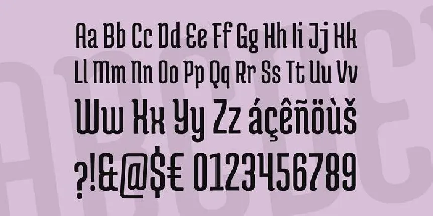 Medula One font