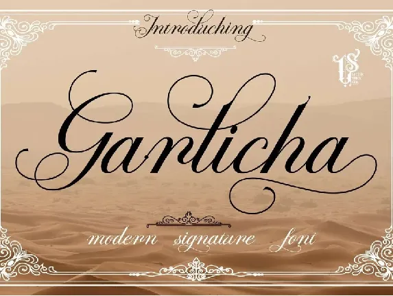 Garlicha Script font