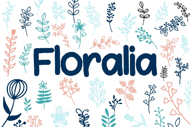 Floralipart2 font