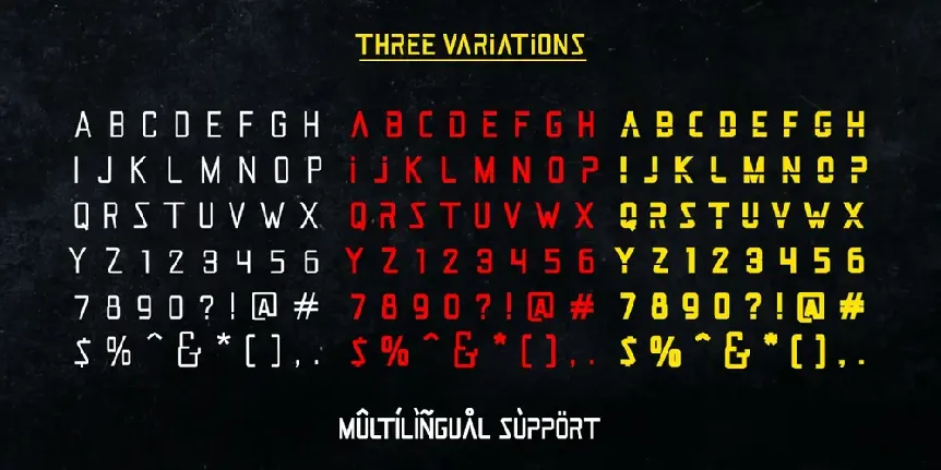 Jet Pilot font