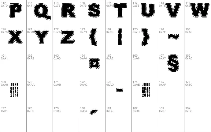 Quark Zone font