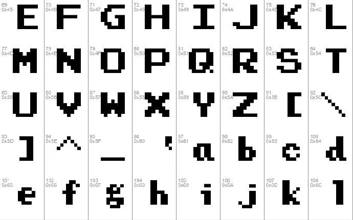 Press Start font