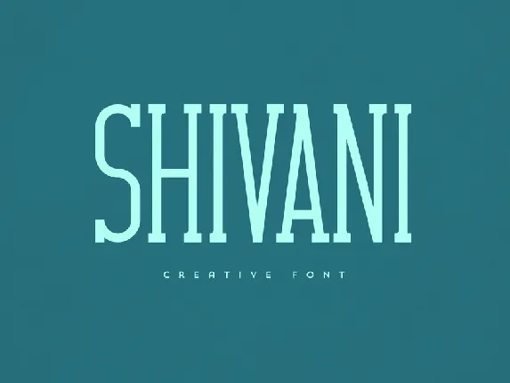 Shivani font