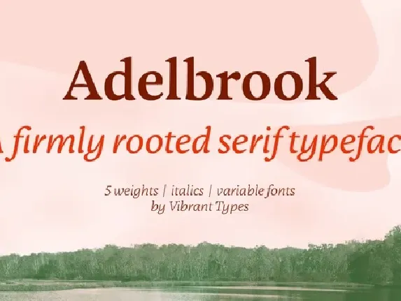 Adelbrook Family font