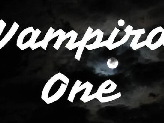 Vampiro One font