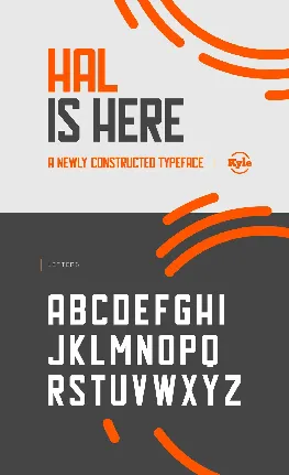 Hal Typeface font