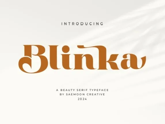 Blinka font