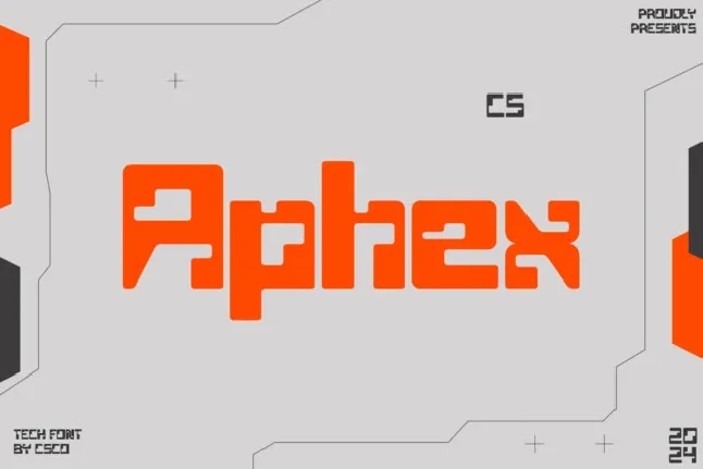 CS Aphex font