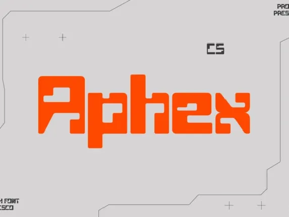 CS Aphex font