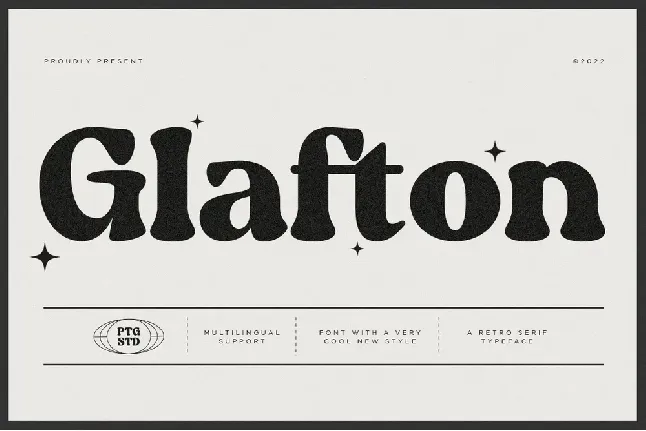 GlaftonDemo font