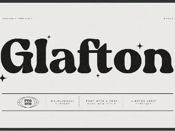 GlaftonDemo font