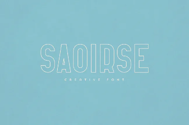 Saoirse font