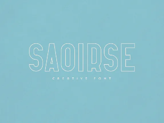 Saoirse font