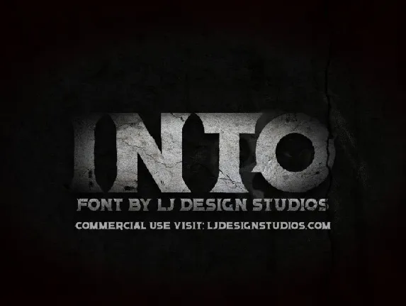 Into font