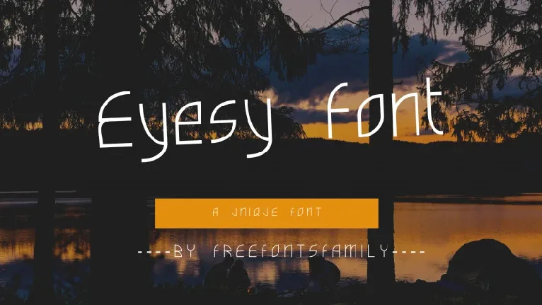 Eyesy font