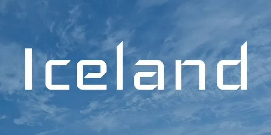 Iceland font