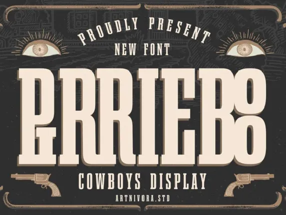 Pirrieboo font