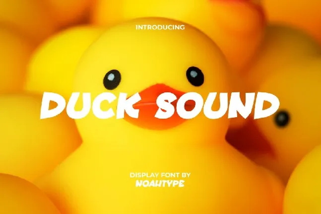 DuckSoundDemo font