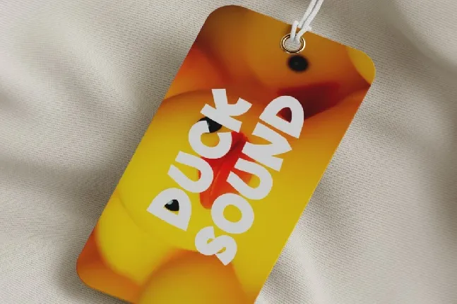 DuckSoundDemo font