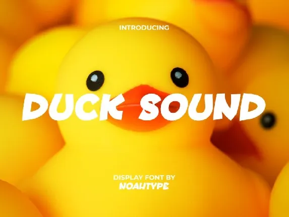 DuckSoundDemo font