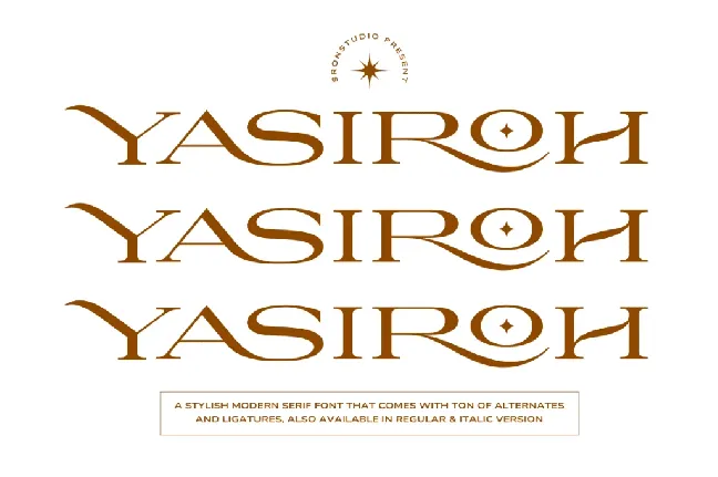 Yasiroh font