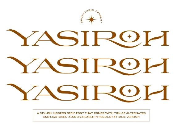 Yasiroh font