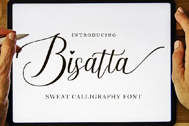 Bisatta font